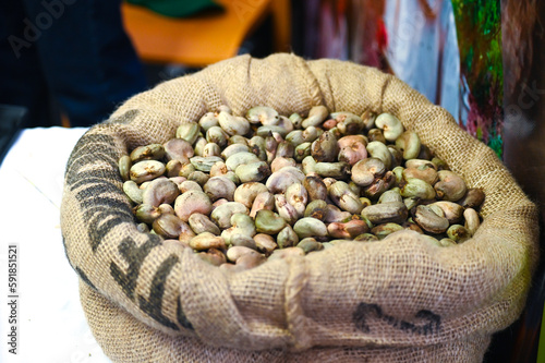 sack of cashew