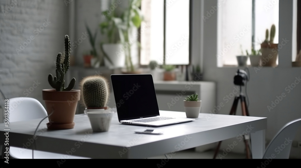 Digital tablet screen mockup. generative ai. Digital tablet screen mockup. generative ai.