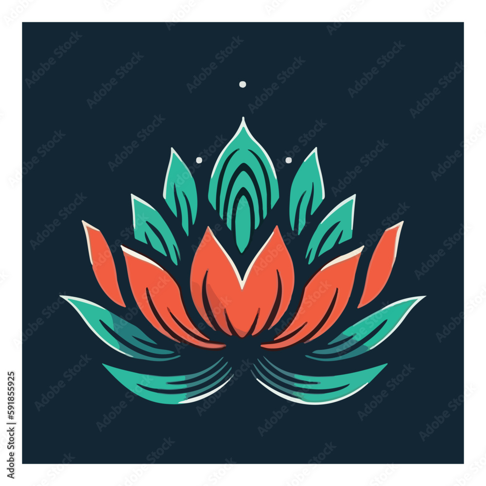 Lotus flower logo. Vector design template of lotus icons on dark and pink background in flat and outline style with golden effect for eco, beauty, spa, yoga, medical companies. Lotus flower logo. Vector design template of lotus icons on dark and pink background in flat and outline style with golden effect for eco, beauty, spa, yoga, medical companies.