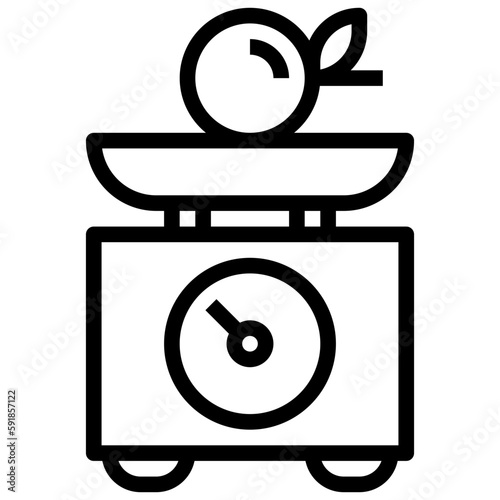 weight line icon,linear,outline,graphic,illustration