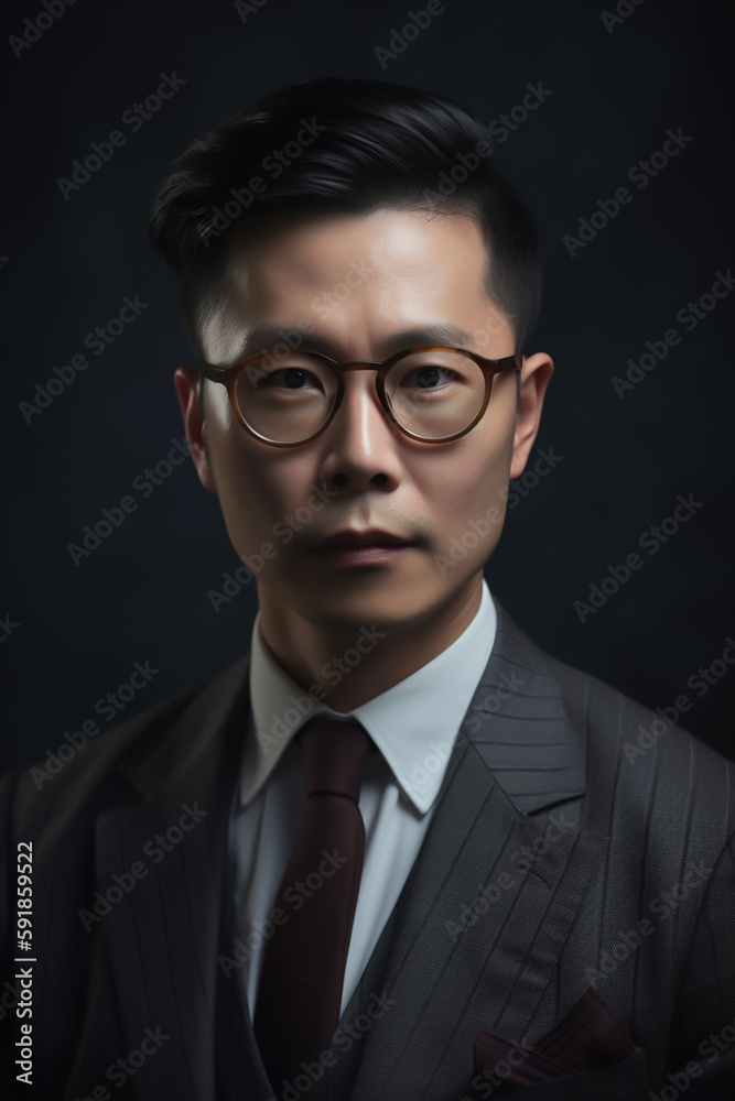 Businessman portrait. Generative ai. Businessman portrait. Generative ai.