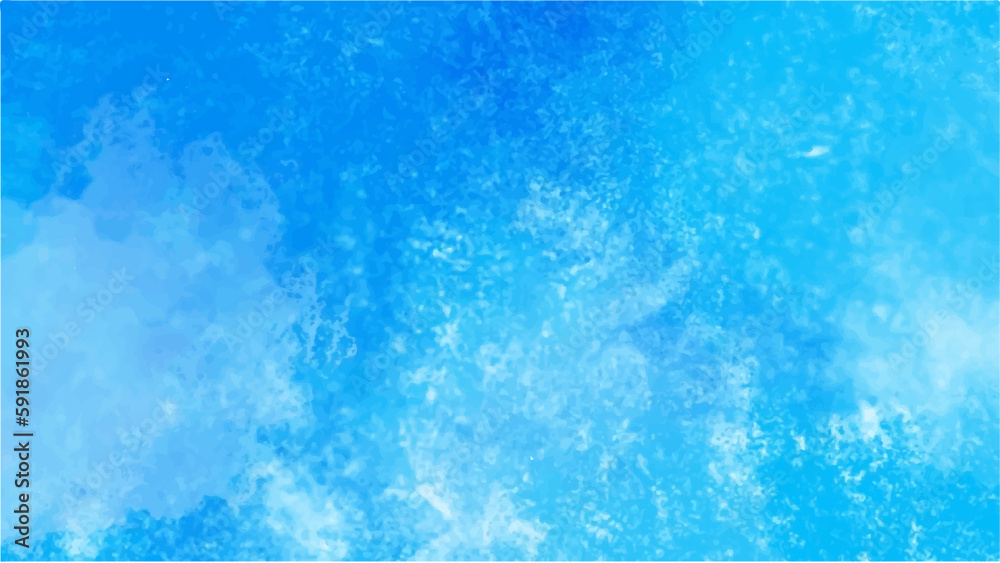 Obraz premium Blue watercolor background for textures backgrounds and web banners design