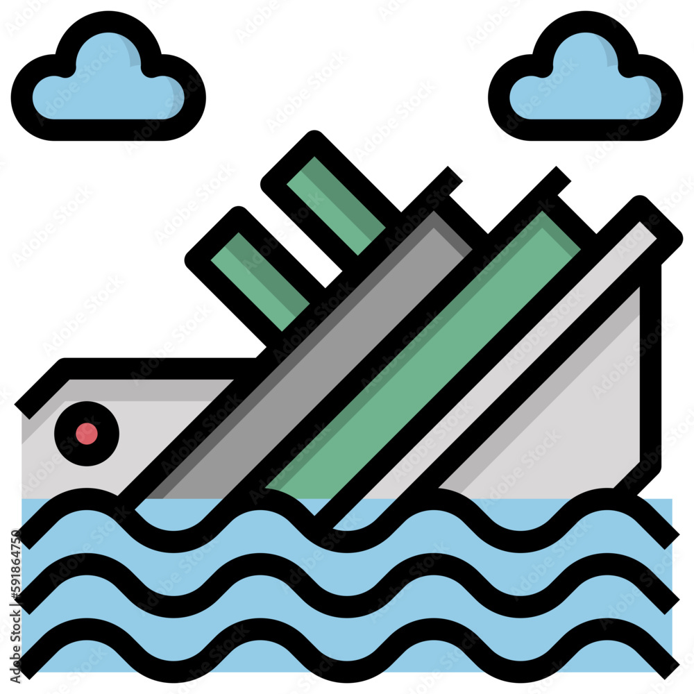 ship line icon,linear,outline,graphic,illustration ship line icon,linear,outline,graphic,illustration