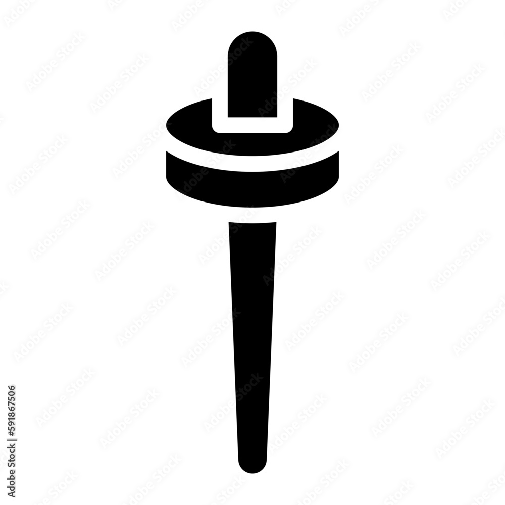 Obraz premium pipette glyph 