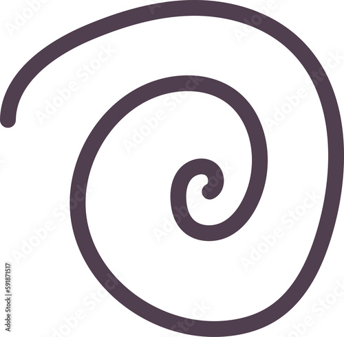 Tablou pe pânză Manga Spiral Effect
