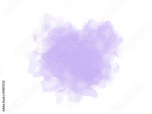 abstract lilac watercolor