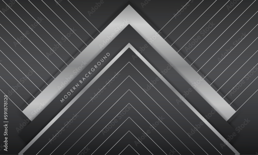 Modern abstract black and grey with silver color background Modern abstract black and grey with silver color background