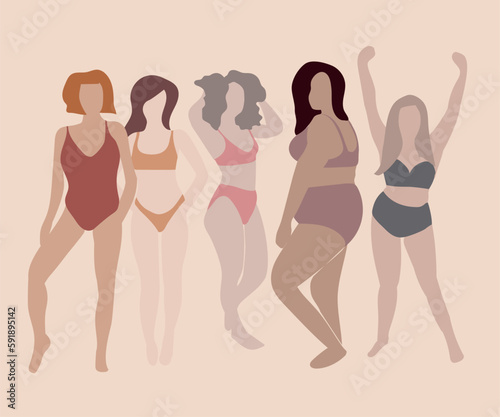 Diversity women body 