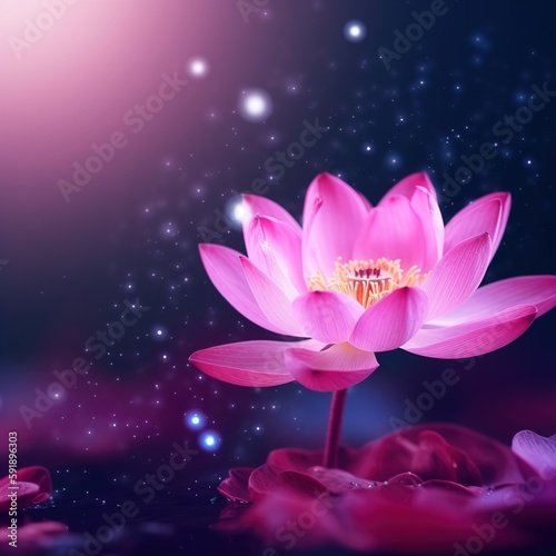 pink lotus flower