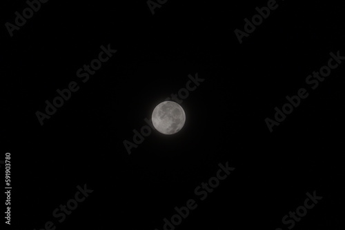 full moon in sky when Ramadhan © jessy