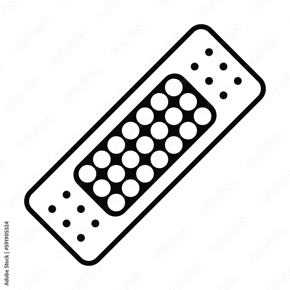 plaster icon, care vector, medicine illustration plaster icon, care vector, medicine illustration