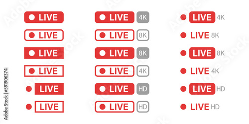 set of live labels