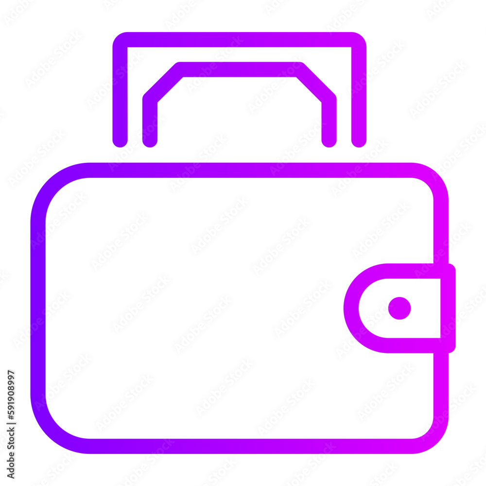 wallet gradient icon wallet gradient icon