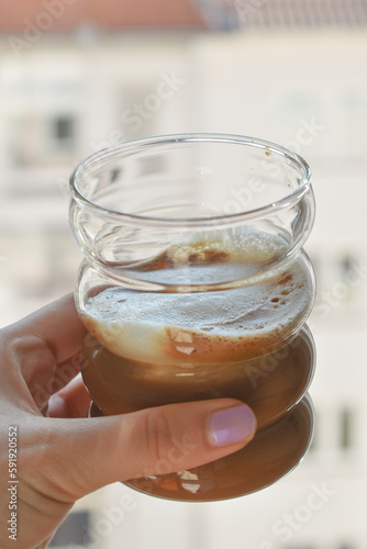 Barista bubble glas