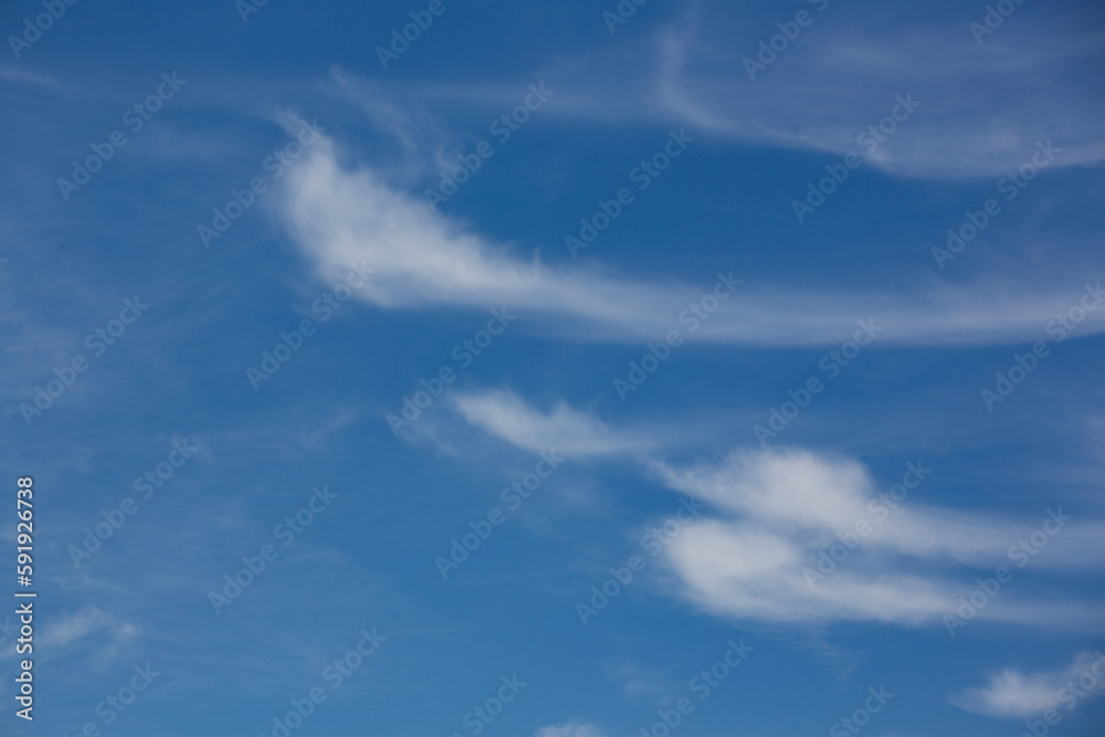 clouds generated by chemtrails from aircraft