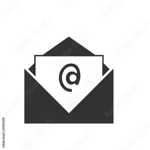 Email envelope vector icon