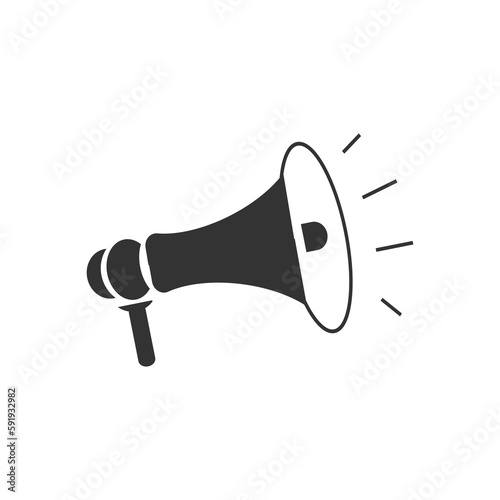 Mega phone vector icon