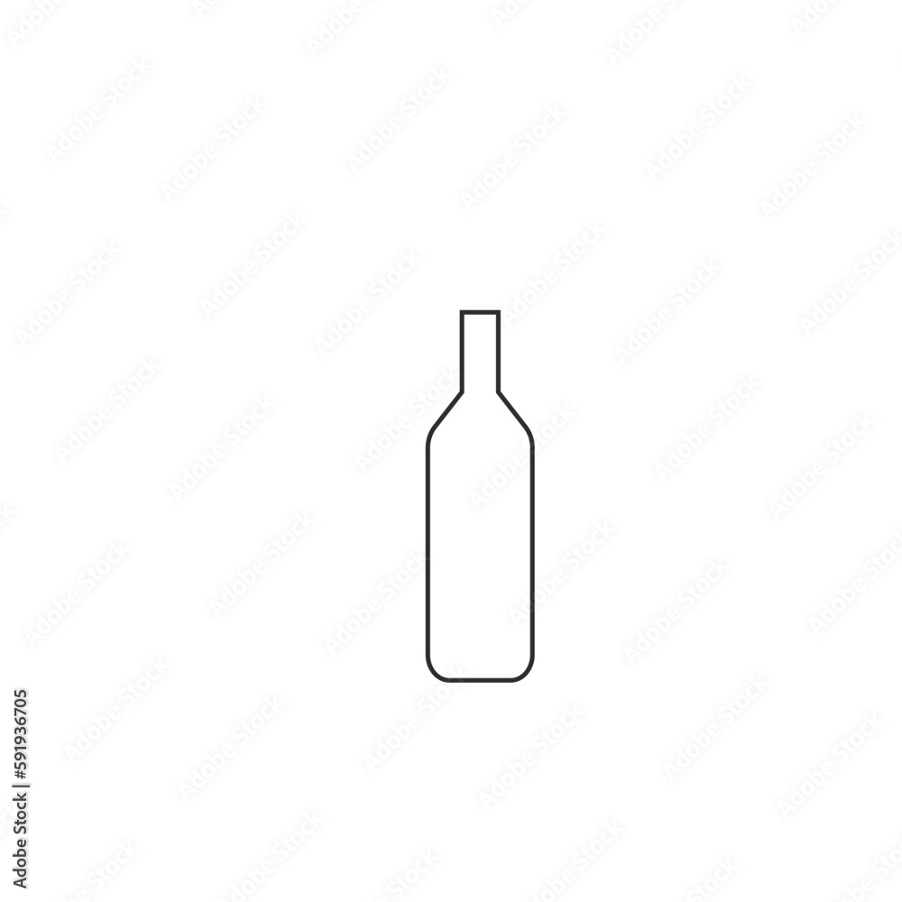 Bottle vector icon Bottle vector icon