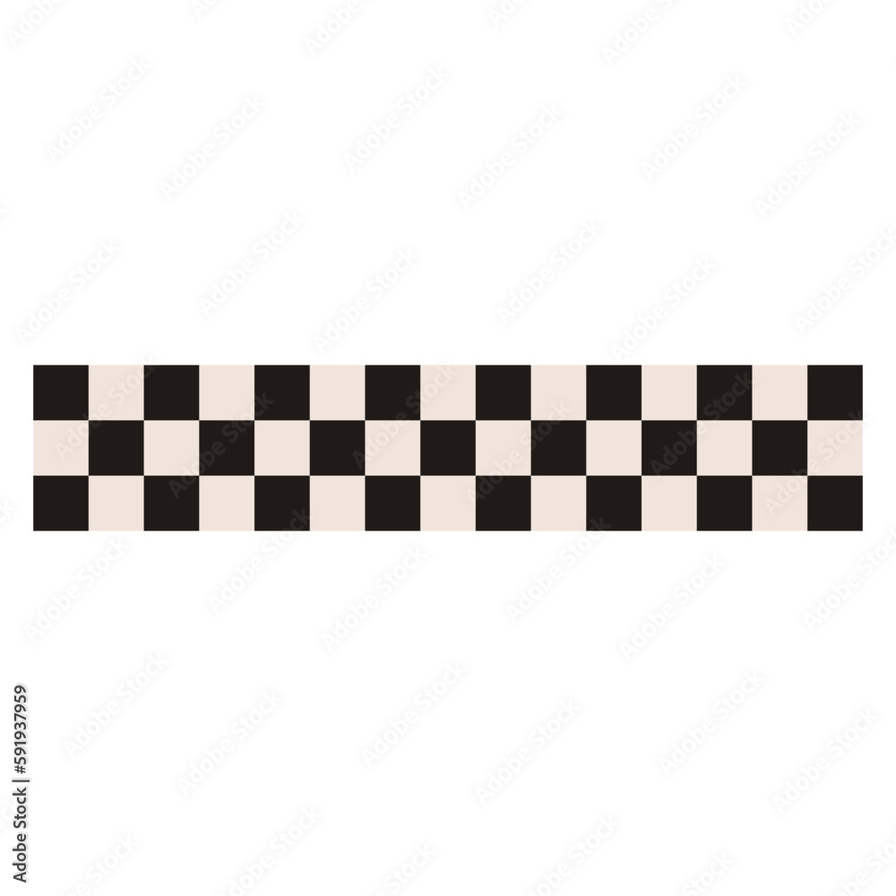 Fototapeta premium Retro Checkered Pattern
