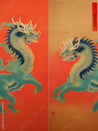 chinese style dragon