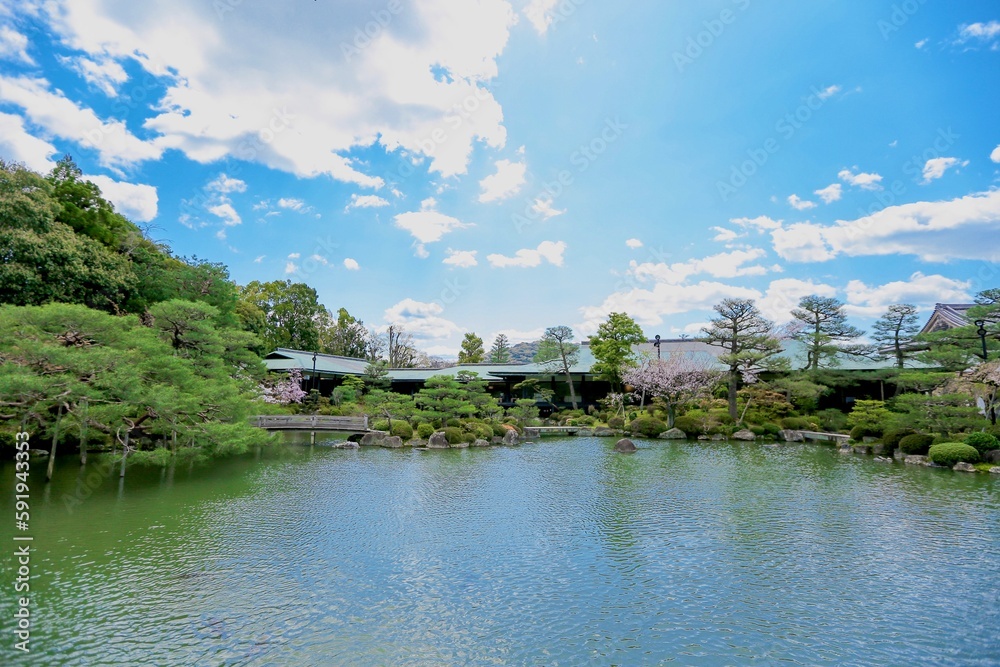 Obraz premium 京都の日本庭園