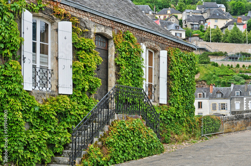 France, city of Terrasson Lavilledieu in Dordogne