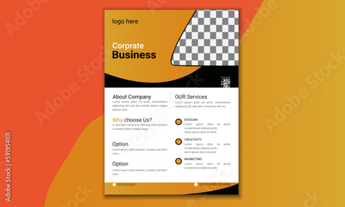 This Flyer Template Design is for business promotion,
  expansion and introduction and Flyer Template Design and modern and style design

