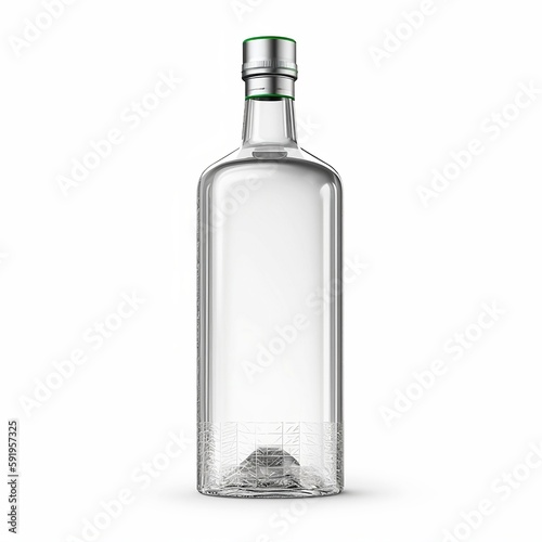 bottle isolated on white