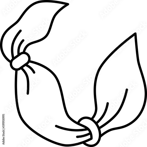 handkerchief  icon
