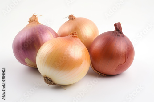 Onion, white background, isolated, multiple onions, generative ai, Fresh tasty vegetables, Fresh ingredients, cooking ingredients