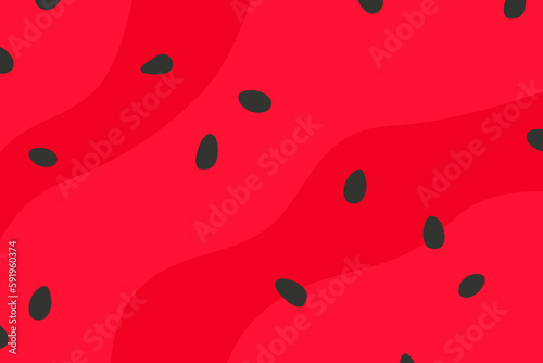 Red watermelon slice background.
