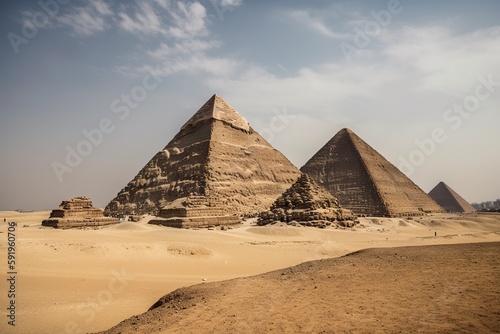  The Pyramids of Giza in Egypt   generative artificial intelligence 