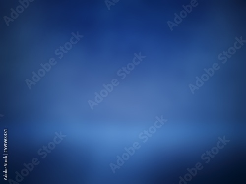 blue background, blue abstract background with lighting gradient at the center and the bottom lining