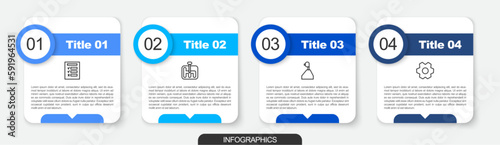 Set line Car inspection, Gear shifter, and . Business infographic template. Vector