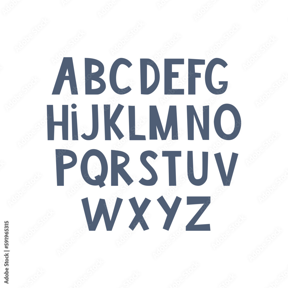 Alphabet, handprint, letters, calligraphy, lettering. Ideal for children's design posters, cards Alphabet, handprint, letters, calligraphy, lettering. Ideal for children's design posters, cards