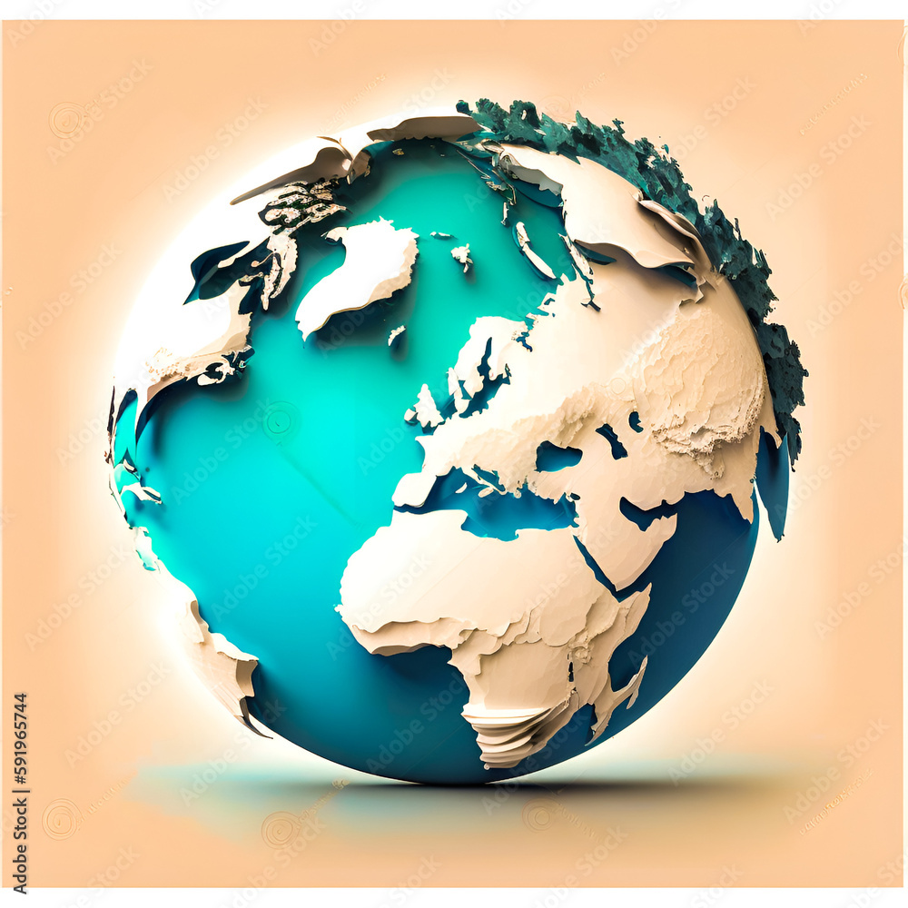 Exploring the World Maps and Globes Stock Illustration Adobe Stock