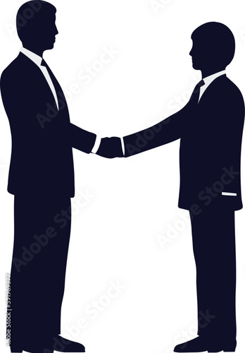 business people shaking hands