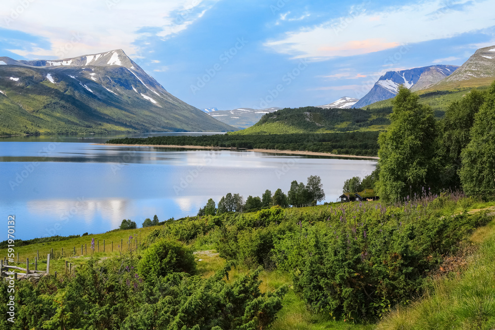 Lake Gjevillvatnet, Norway