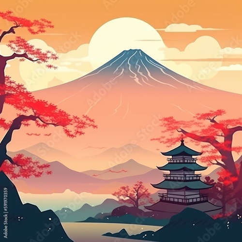 Japan Style Wallpaper Background