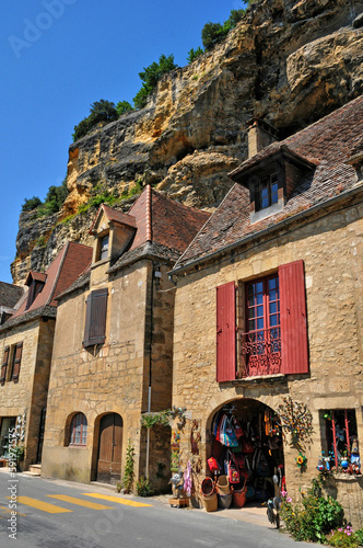 France, picturesque village of La Roque Gageac