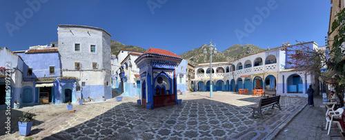 Morocco, Africa: alleys in the medina of Chefchaouen, also known as Chaouen, city founded in 1471, famous for its buildings in shades of blue for which it is nicknamed the Blue City © Naeblys
