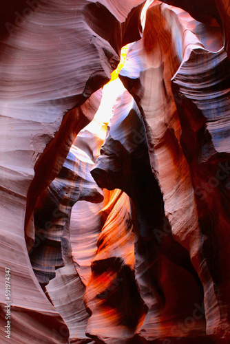 Colorful Antelope Canyon in Arizona, United States of America