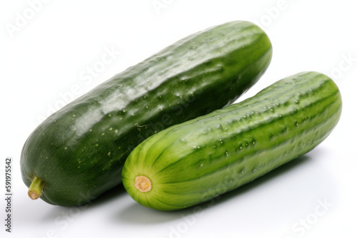 cucumber, white background isolated, generative ai, Fresh tasty vegetables, Fresh ingredients, cooking ingredients