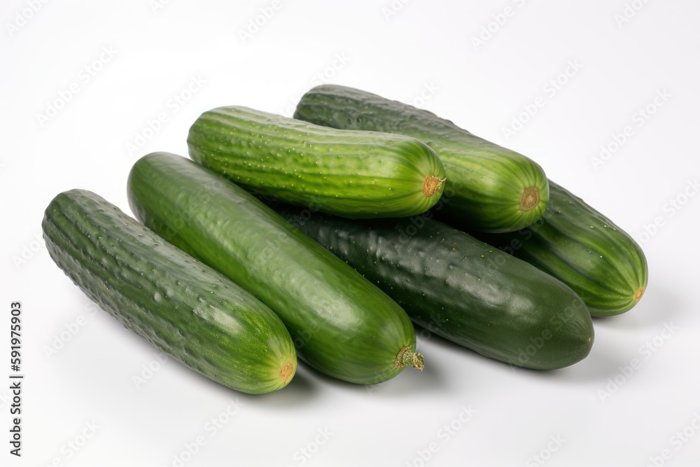 cucumber, white background, generative ai, Fresh tasty vegetables, Fresh ingredients, cooking ingredients cucumber, white background, generative ai, Fresh tasty vegetables, Fresh ingredients, cooking ingredients