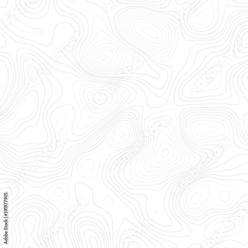 Abstract white pattern topography vector background. Topographic line map background. Abstract white topography vector background, modern design with White background with topographic wavy pattern