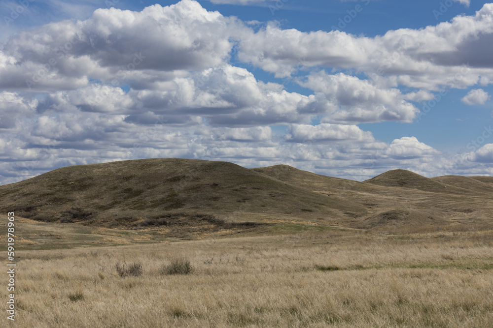 Prairie scene in Grasslands National Park; Saskatchewan, Canada Prairie scene in Grasslands National Park; Saskatchewan, Canada
