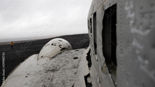 grounded aircraft in iceland