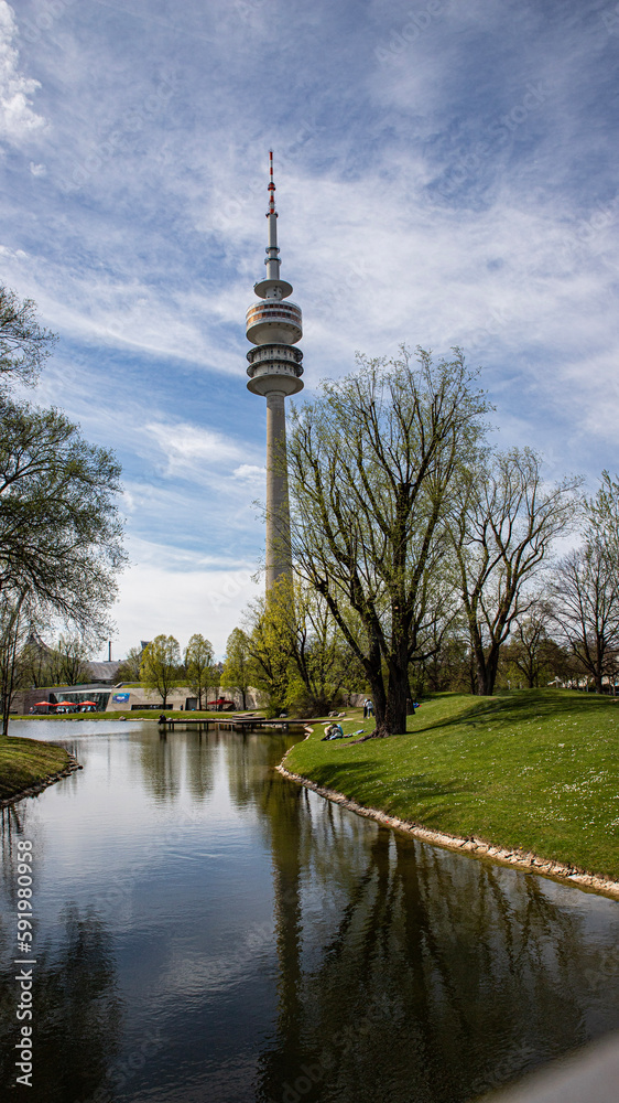 tv tower city Munich