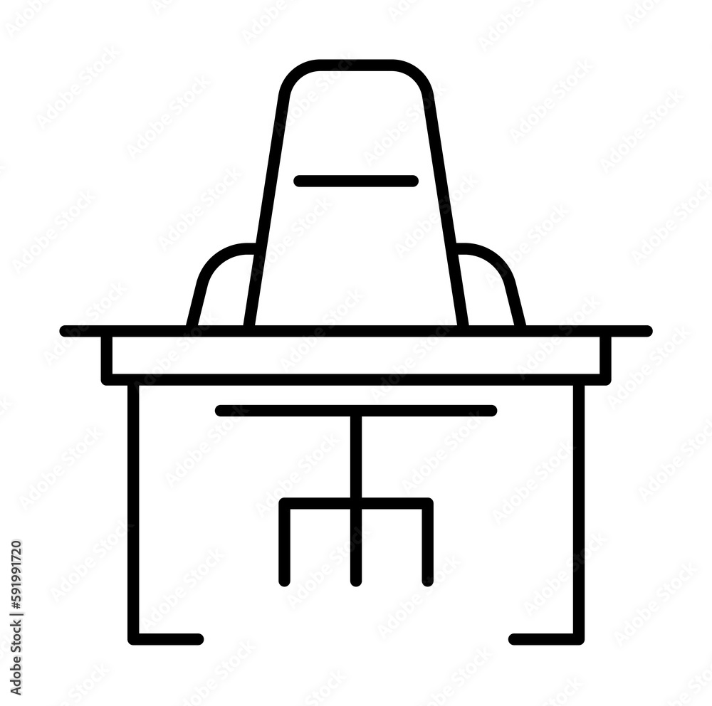 workplace icon illustration on transparent background workplace icon illustration on transparent background