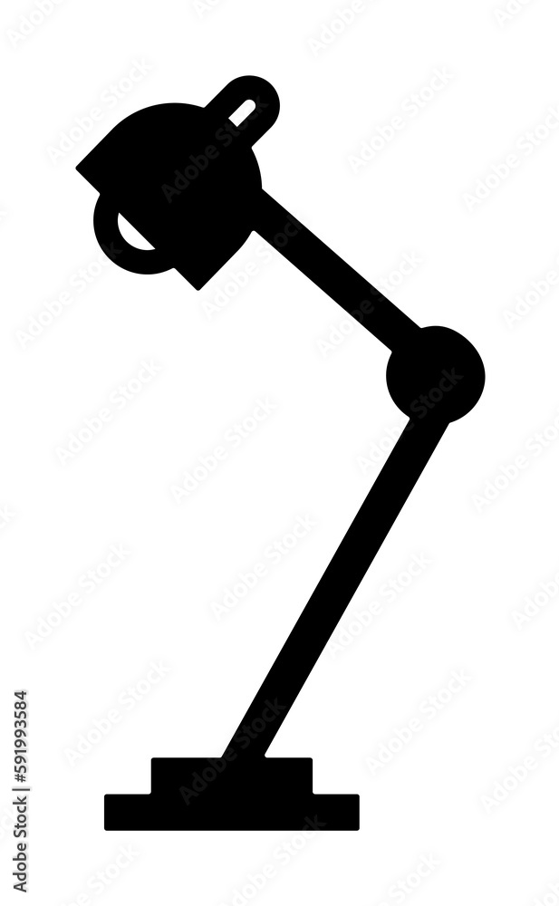 table light glyph icon illustration on transparent background table light glyph icon illustration on transparent background